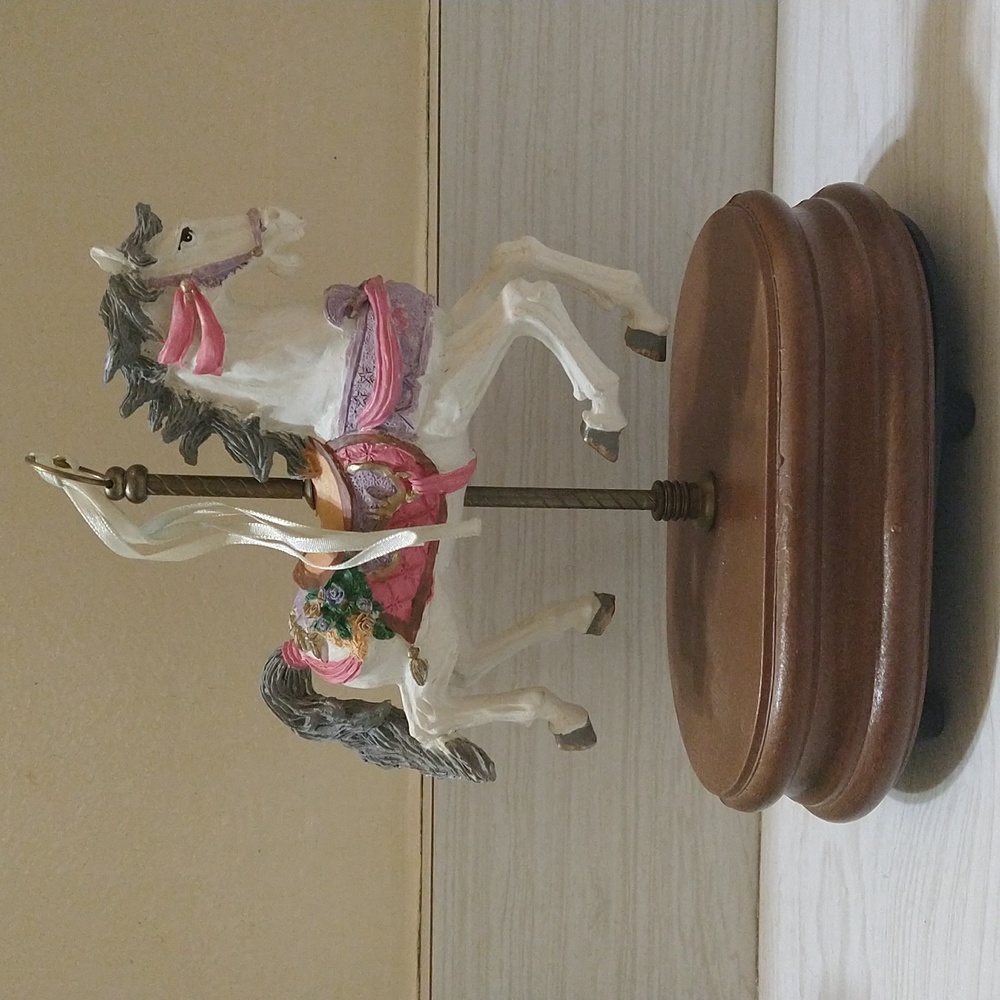 Vintage Albert E. Price Products Carousel Musical Box